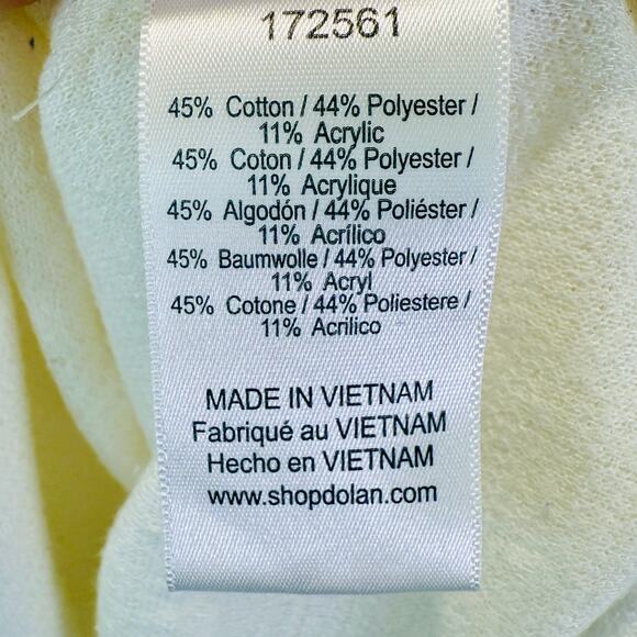 Anthropologie Dolan Sleeveless Top Women's XS Flutter Textured Thick Knit Whimsy - Picture 5 of 12